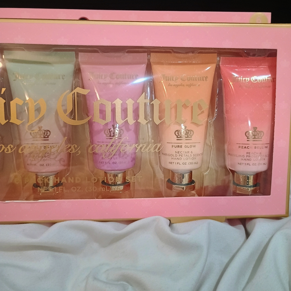 New Juicy Couture Ombre Six Pack Hand Cream Set - Picture 3 of 4